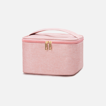Travel  Small Mini Makeup Bag for Jewelry, Lipstick(pink)